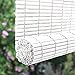 Radiance Cordless Outdoor Shades for Porch, Patio & Windows - Waterproof PVC Blinds for Indoor & Outdoor - Roll-Up Patio Privacy Screen for Diffuse Sunlight - White - 72