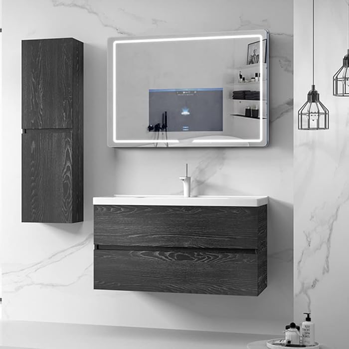 Buy AQUADOM Vision, UltraSlim Frame, Smart LED Lighted Bathroom