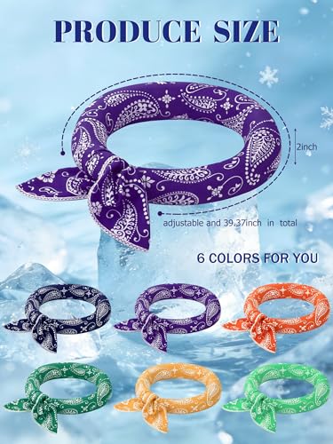 Image of Coume 6 Pack Cooling Neck Wraps
