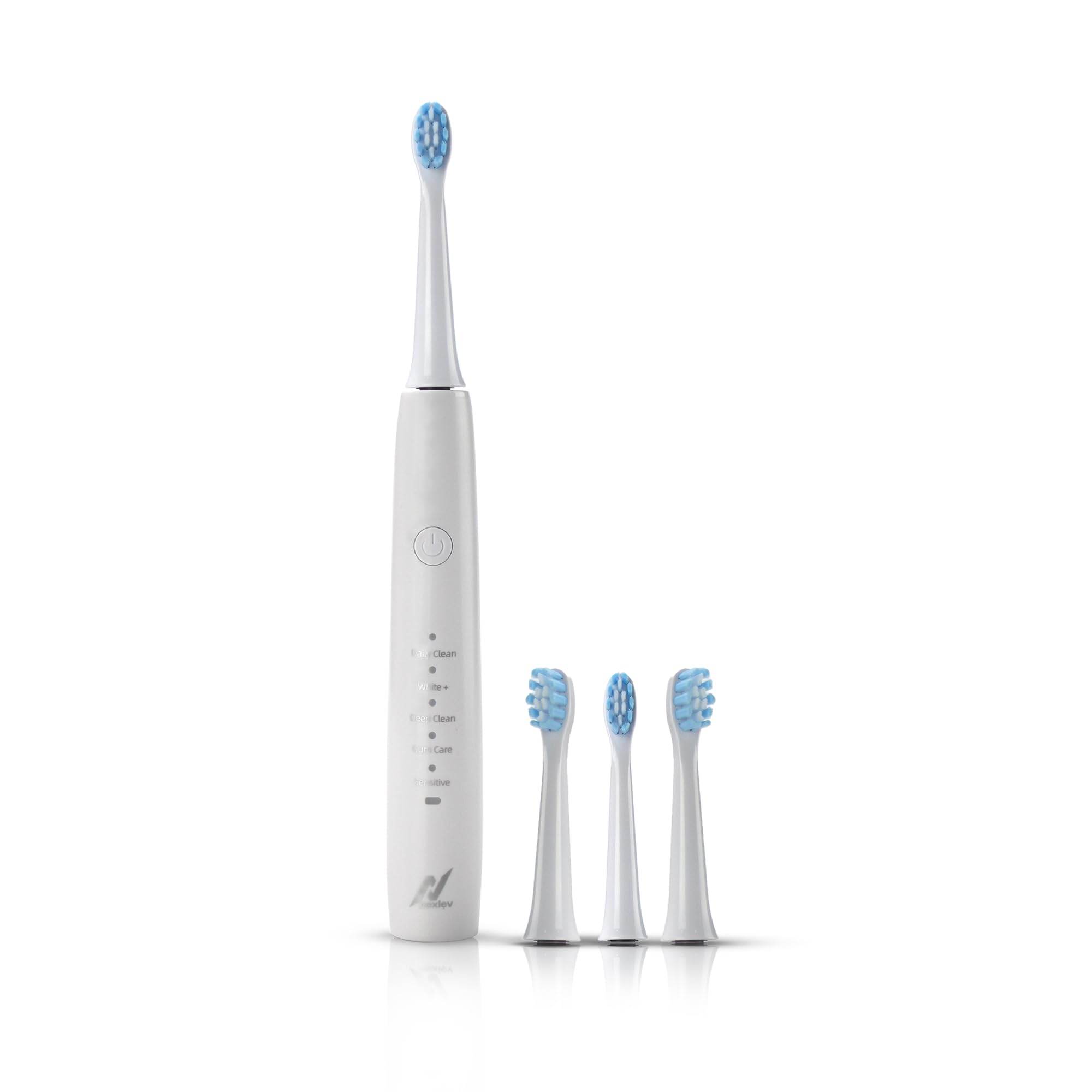 Nexlev Electric Toothbrush|40000 vibrations/minute| USB Type C| 5 Modes| 2 Min timer| 30 sec Quad Interval| 4 Replaceable Brushheads With Cover| IPX7 Waterproof| For Adults|Sparkle Pro ETC-04 White (B0D25LNDSY) Amazon Price History, Amazon Price Tracker