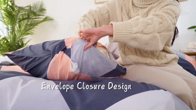 Amazon.com: YuHeGuoJi Blue Geometric Duvet Cover King 100% Cotton