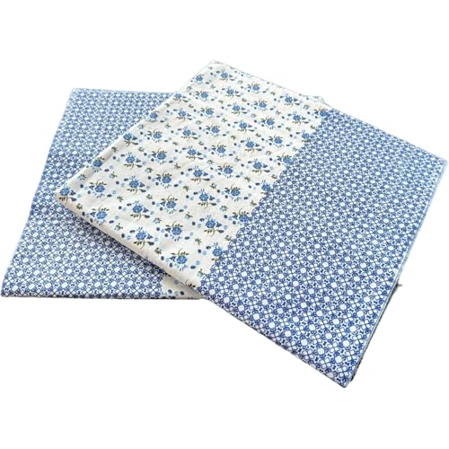 Image of PWI Single Bed Pure Cotton Soft Floral Bedsheet Without Pillow Cover(60x90 inches)-1 Piece (Multi 3), 180 TC