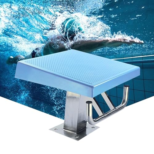 Plongeoir professionnel antidérapant pour entraînement de natation