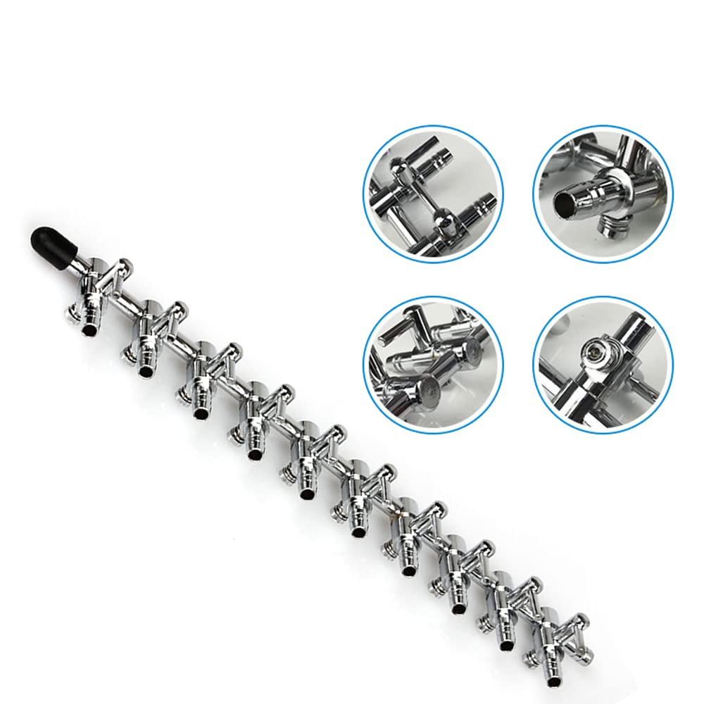 Amazon | 1本入 エアチューブ 分岐 ステンレス鋼 エアチューブ 10