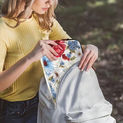 Funda para portátil colorida floral 13-14 pulgadas miniatura 6