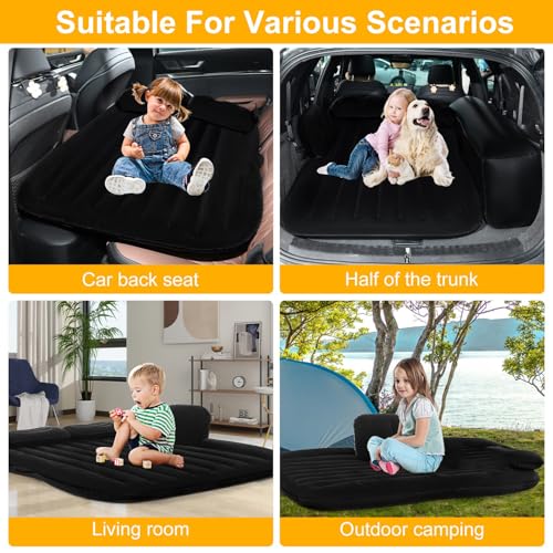 QDH Car Air Mattress Portable Back Seat