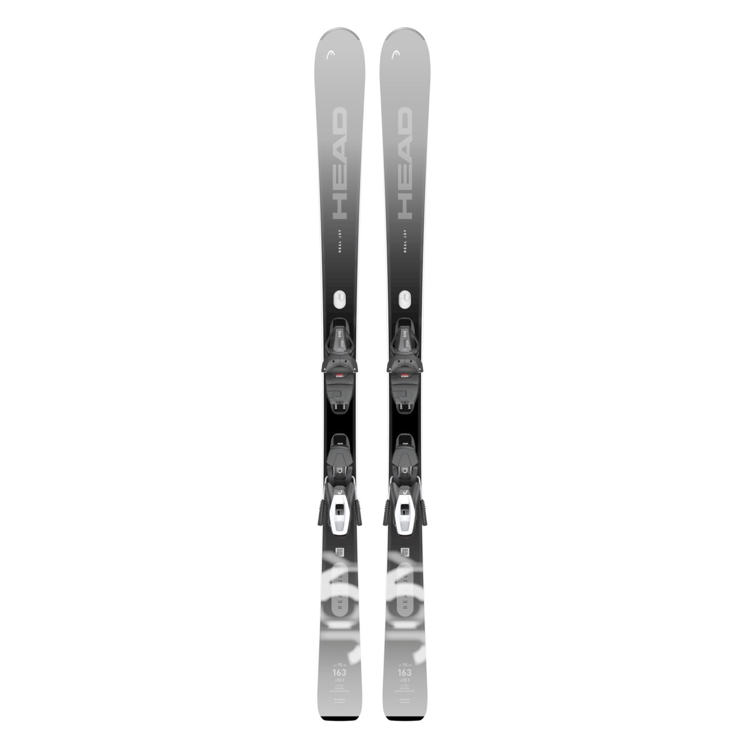 HEAD E.REAL Joy Ski Set 2025 Including Joy 9 GW SLR Brake 85 Solid Black, 153