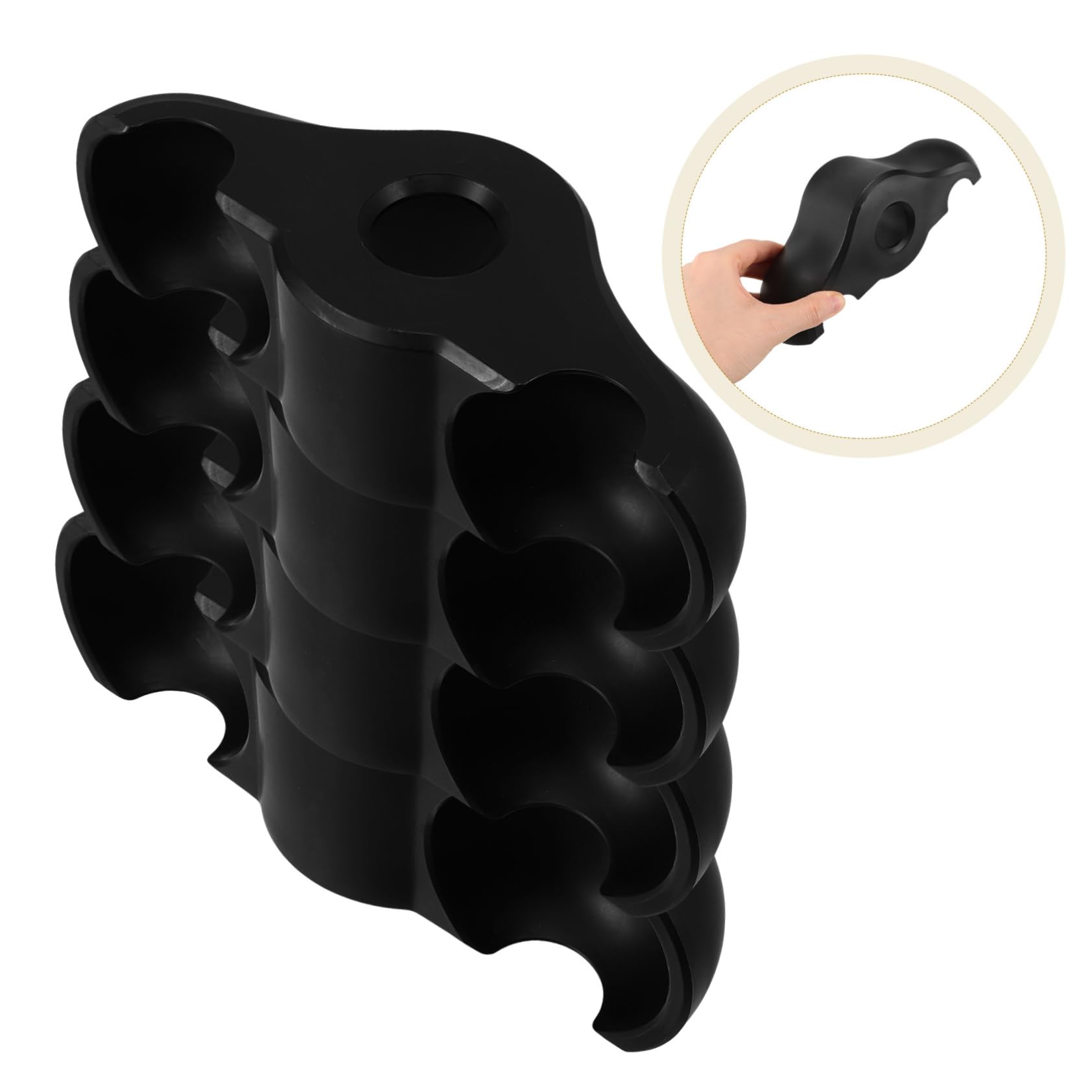 TOYANDONA 4pezzi Adattatori per Piedini Bilanciere Scatto per Indoor Accessori per Allenamento Casa Stabilizzatori per Piedi e Riduzione del Rumore Protezione per Pavimenti Supporto per