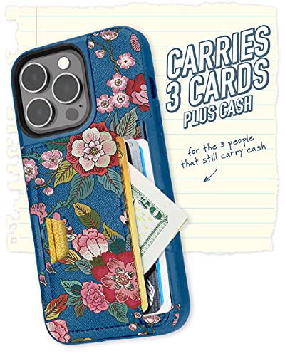 Image of Smartish iPhone 13 Pro Wallet Case - Wallet Slayer Vol. 2 [Slim + Protective] Credit Card Holder with Kickstand - Flavor of The Month
