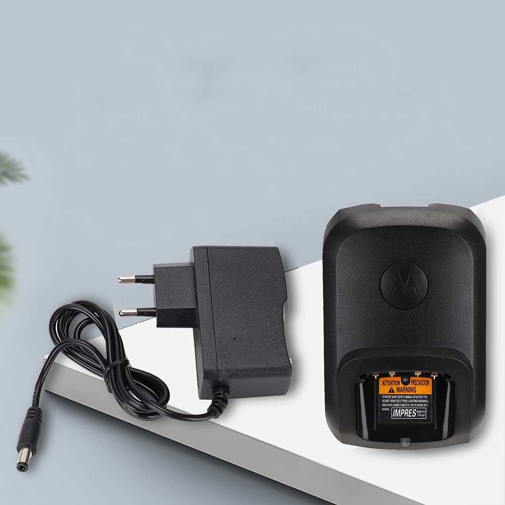 Caricabatterie Rapido per XIR P8268 DP4400 DP4800 DP4801 DEP550 DEP570 DP2000 DP2400 DP2600 Walkie Talkie 100-240 V, Base Stazione di Ricarica Batteria Radio Bidirezionale