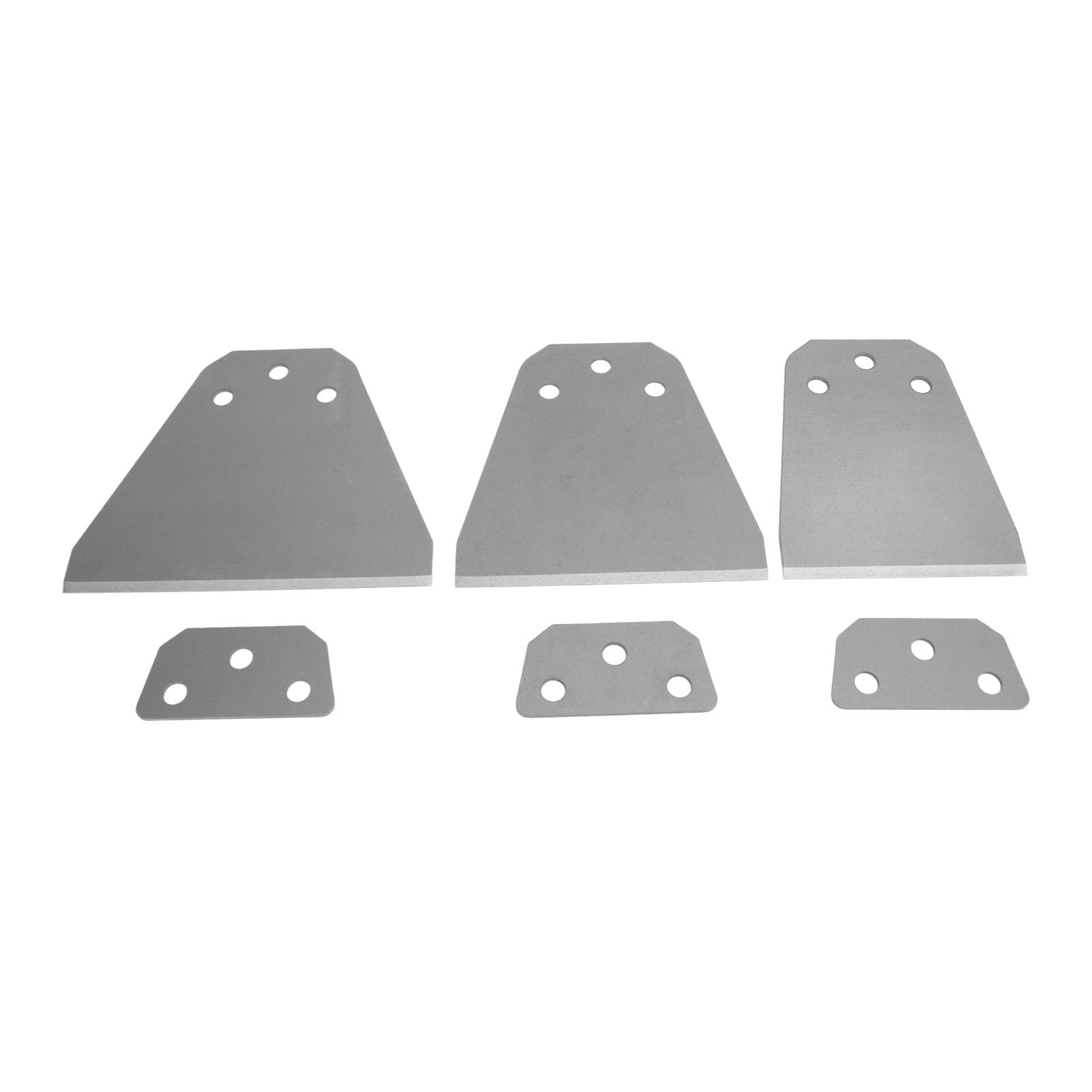 Fafeicy Grattoir de Sol, Jeu de Grattoir Rotatif en Acier à Ressort 3PCS