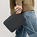 kwmobile Neoprene Pouch Compatible with 9,7"-11" Tablet - Universal Sleeve Case Cover with Zipper for Tablet - Dark Grey