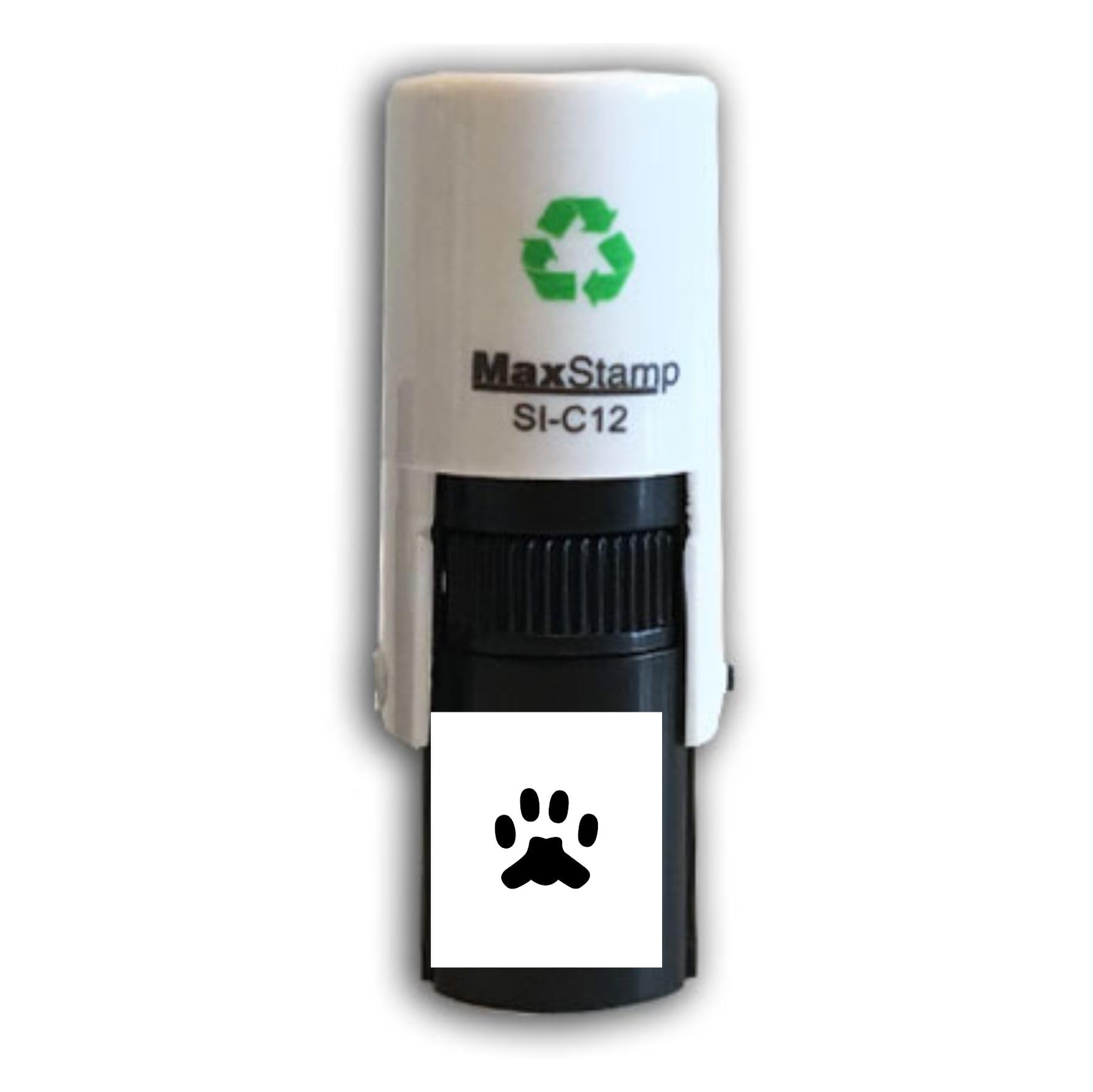 Trodat Pet Paw Print Stamp – Loyalty Card Stamper - Self Inking Black Ink - Approx. 11mm