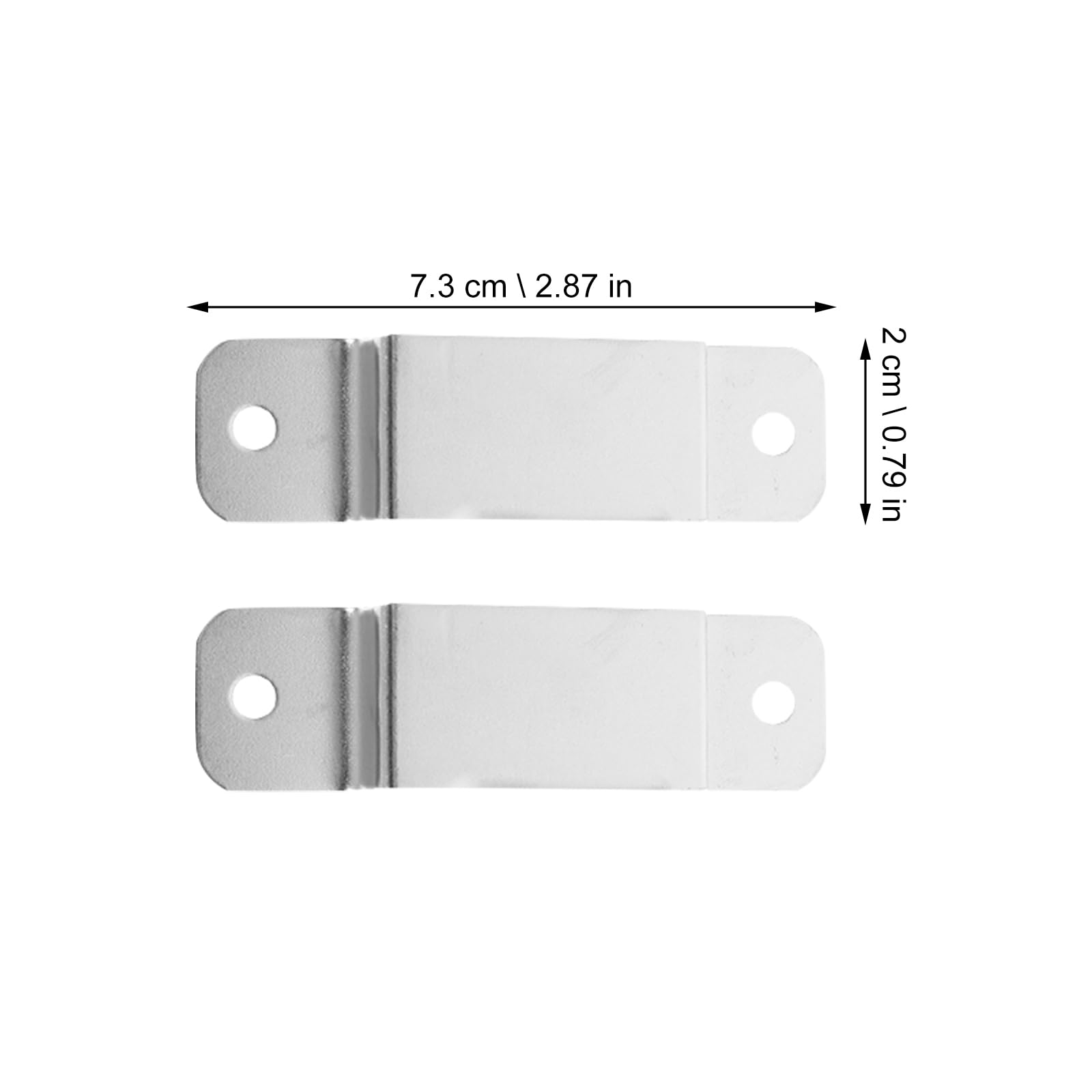 Veemoon 10pcs Metal Tape Measure Holder Clips, Belt Bow Clip Tool Holder Bench Tool Belt Hanger for Universal Worker Accessory - Image 2