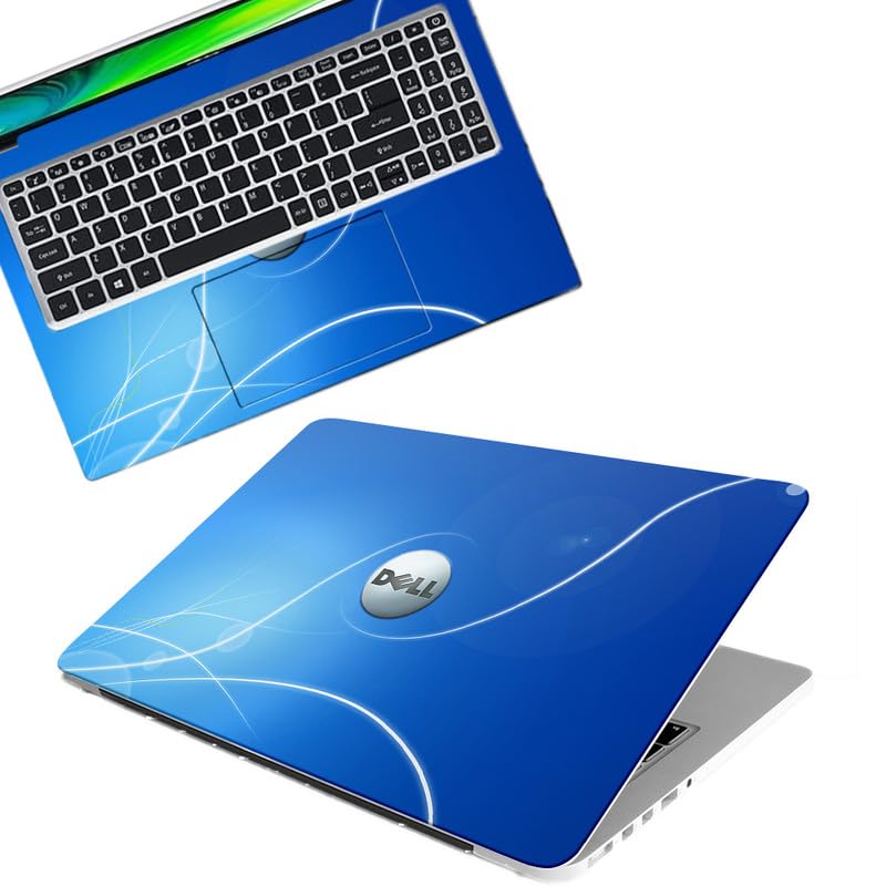 Image of Galaxsia DSGN 783 Full Body Laptop Skin Bubble-Free| Laminated & Removable | HD Quality Sticker for Laptops Upto 15.6 Inches Compatible with DELL