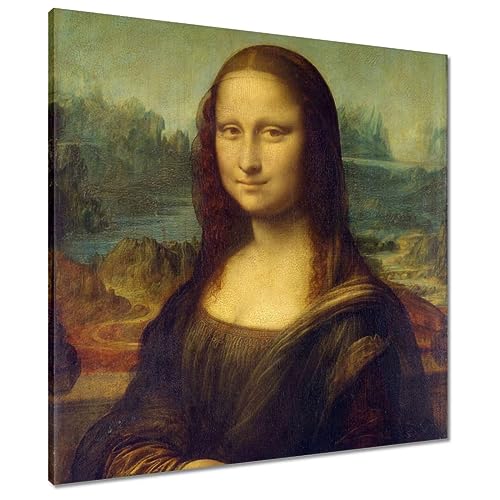Tableau toile Mona Lisa pour creer une ambiance galerie d'art chez soi