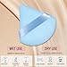 Pimoys 6 Pieces Triangle Powder Puff Soft Makeup Sponge Make Puff for Face Powder Cosmetic Foundation Sponge Makeup Tool