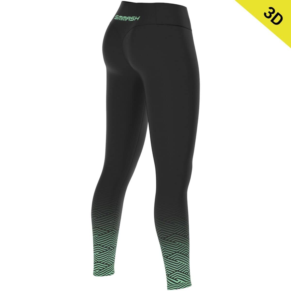 SMMASH Jogginghose für Damen | Fitness-Leggings | Yoga-Sporthose | Sportleggins Lang | Outdoor Laufhose für Herbst & Winter | 3D-Technologie | Hohe Taille