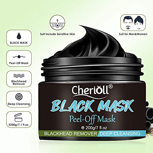 Maschera di Comedone, Maschera Peel Off,Black Mask...
