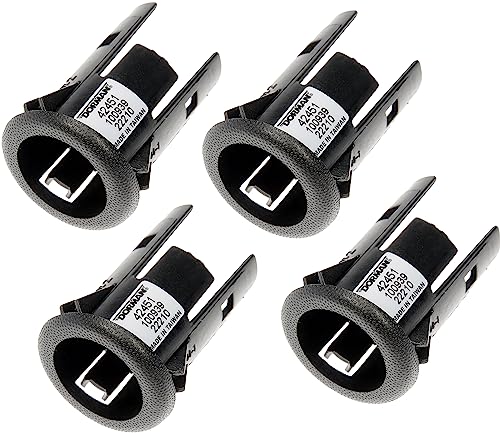 Dorman 42451 Rear Park Sensor Retainer Bezels Compatible with Select Ford Models, 4 Pack