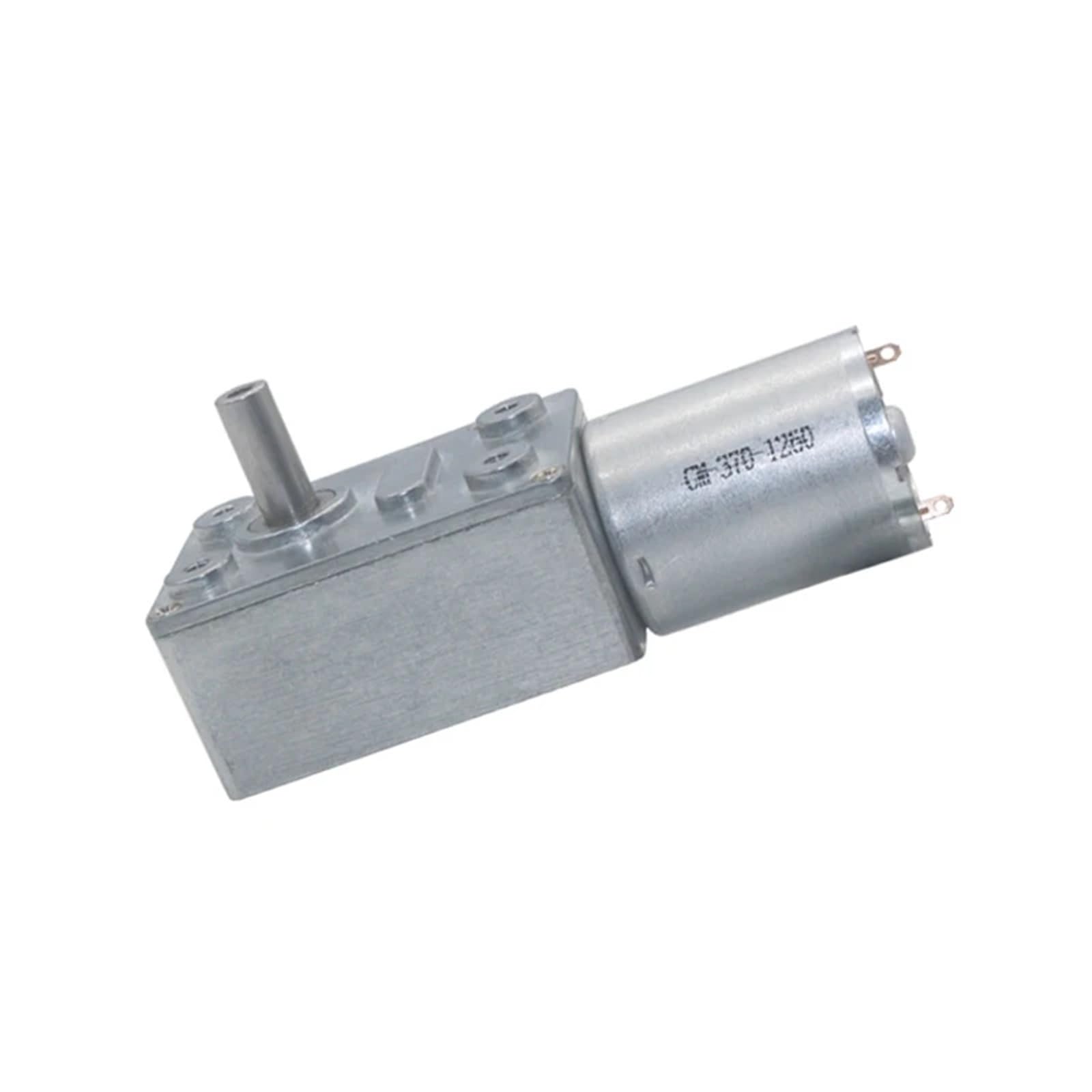 JGY370 DC 12V reductor de velocidad de alto par motores de engranaje helicoidal de Metal Reversible 2/2.8/6/8/10/14-210RPM 1 Uds(2 RPM)