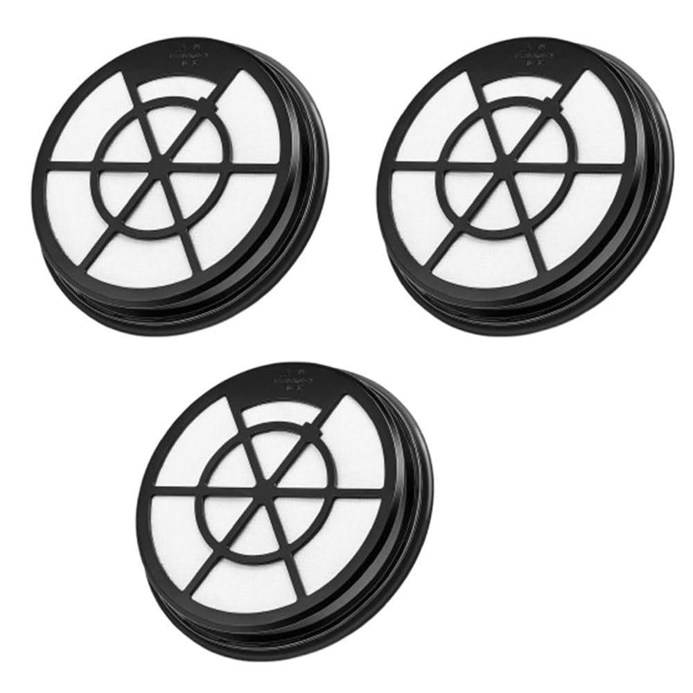 3 Pack NEN110A Filter compatible with Eureka WhirlWind Bagless Canister Vacuum Cleaner Models# NEN110A NEN110B NEN110D, Inlet Frame and Sponge Filter, Part # NEN0101
