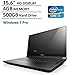 2016 Newest Lenovo 15.6-Inch Business Laptop PC, Intel i3 Processor, 4GB Memory, 500GB HDD, LED-backlit HD Display, Webcam, HDMI, Bluetooth, Windows 7, Windows 10 Professional