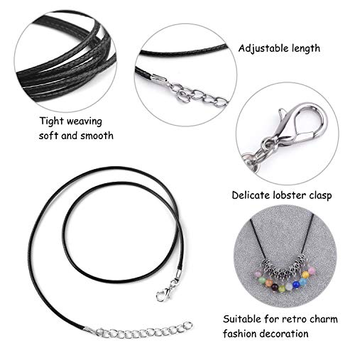 TUPARKA Corda per collana cerata da 60 pezzi Corda...