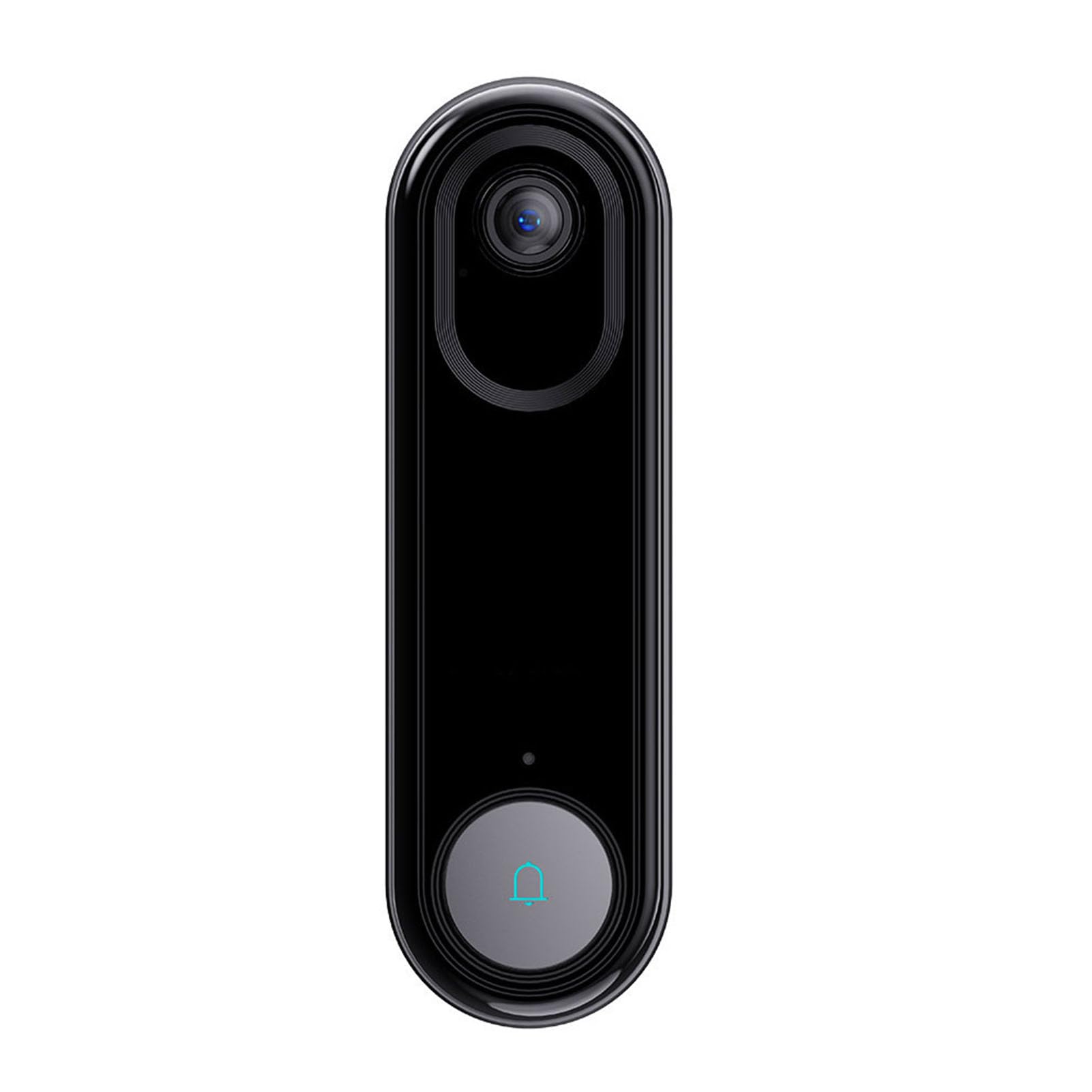 EMUKOEP Caméra de Sonnette sans Fil avec Nocturne Infrarouge HD et