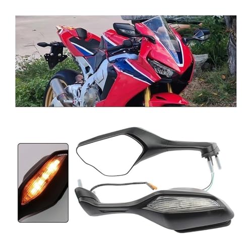 Rétroviseurs de Moto CBR 1000 RR Finition Premium Noire