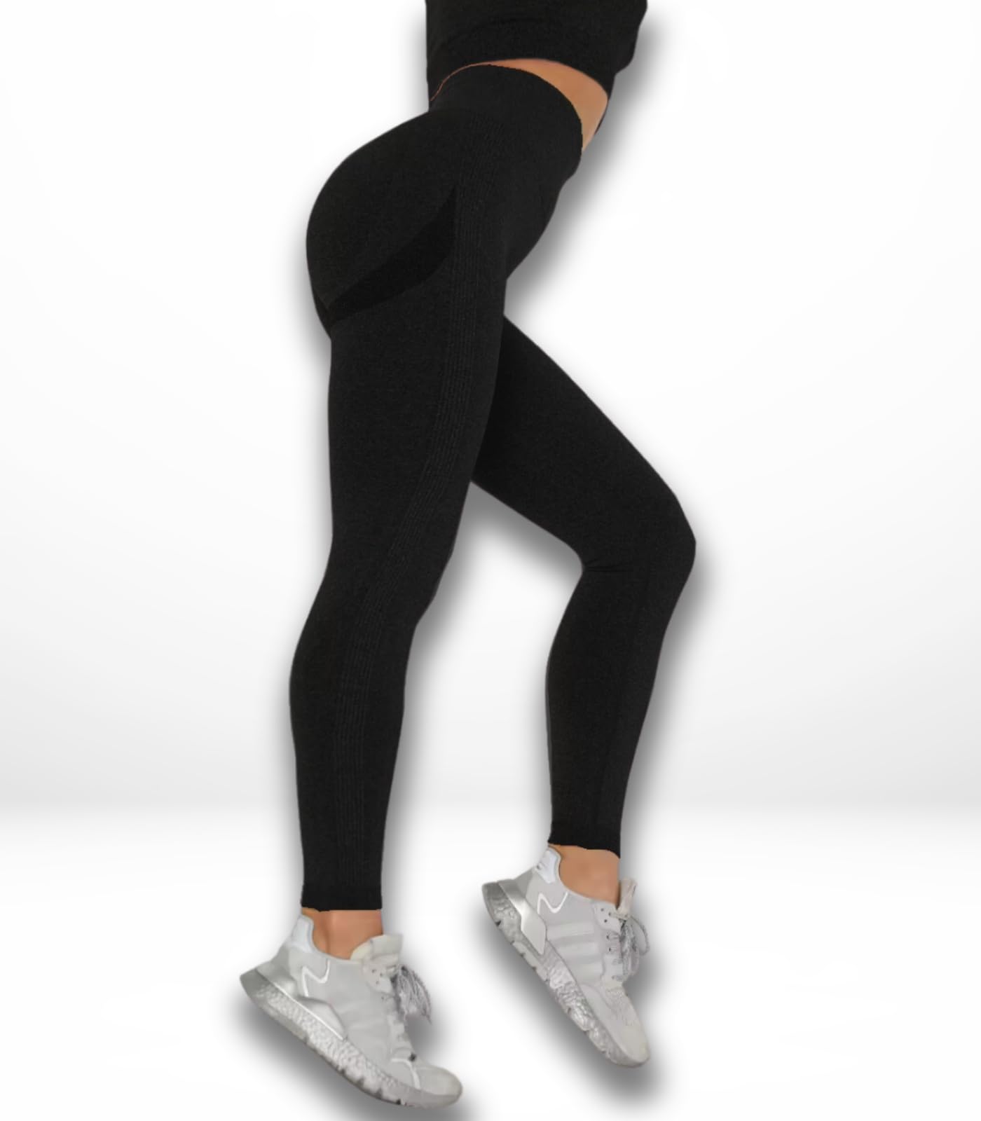 SNELOS Leggings a vita alta da donna, eleganti e resistenti, perfetti per palestra e uso quotidiano, leggings da yoga da donna