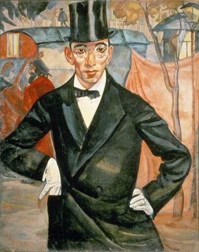 Póster de lienzo para decoración del hogar cuadros para dormitorio de Boris Grigoriev 60x90cm