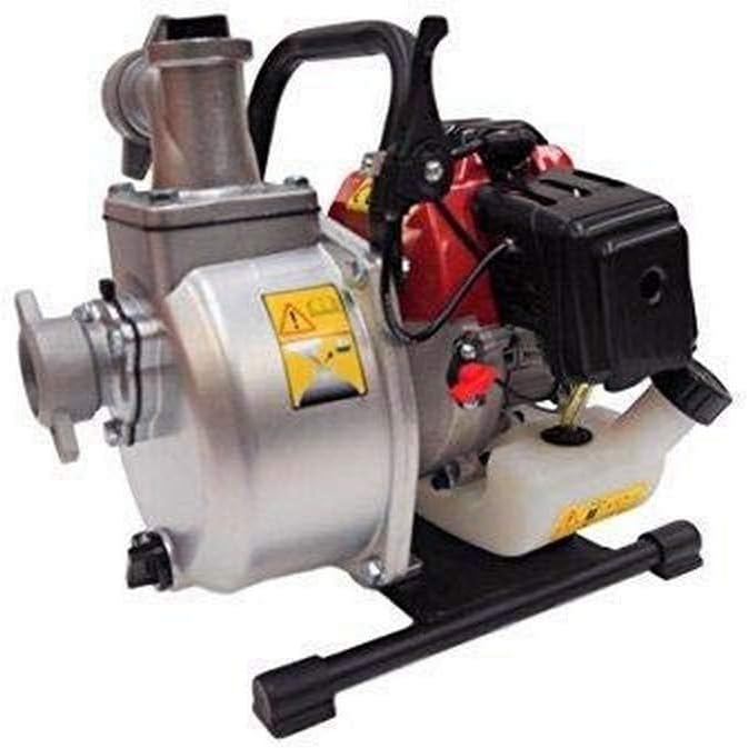 1.5" Portable Petrol Water Pump for Ponds Flood Drainage Irrigation - 43cc Stroke engine can pump 15000 litres per hour