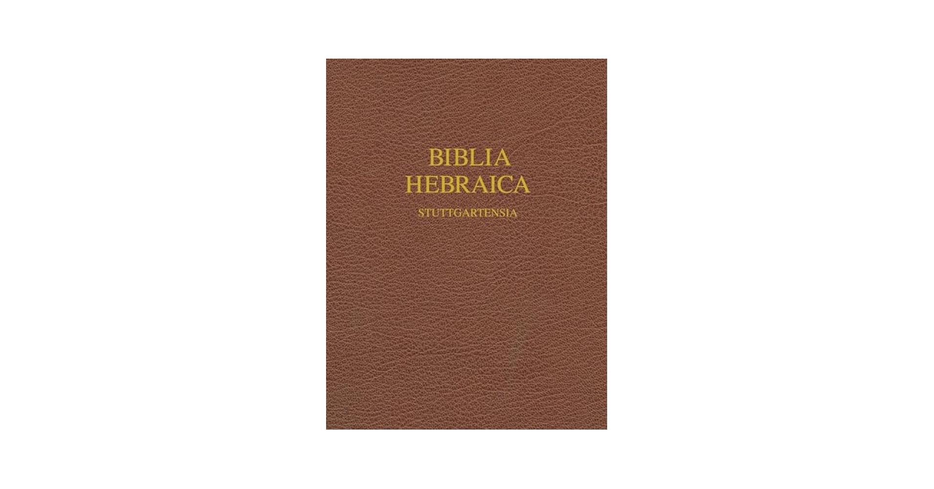聖書 ビブリア ヘブライカ シュトゥットガルテンシア　BHS Amazon | Biblia Hebraica Stuttgartensia | SOCIETY, BIBLE