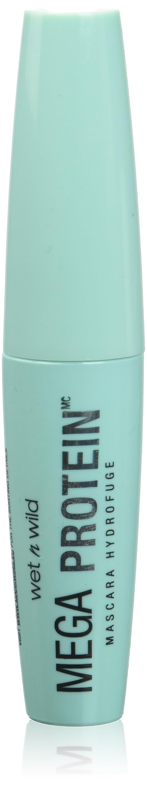 Wet n Wild - Mega Protein Mascara Waterproof - Máscara Negra, Nutre y Enriquece las Pestañas - Fórmula con Aceite de Acai y D-Pantenol para Proteger y Fortalecer las Pestañas - Very Black