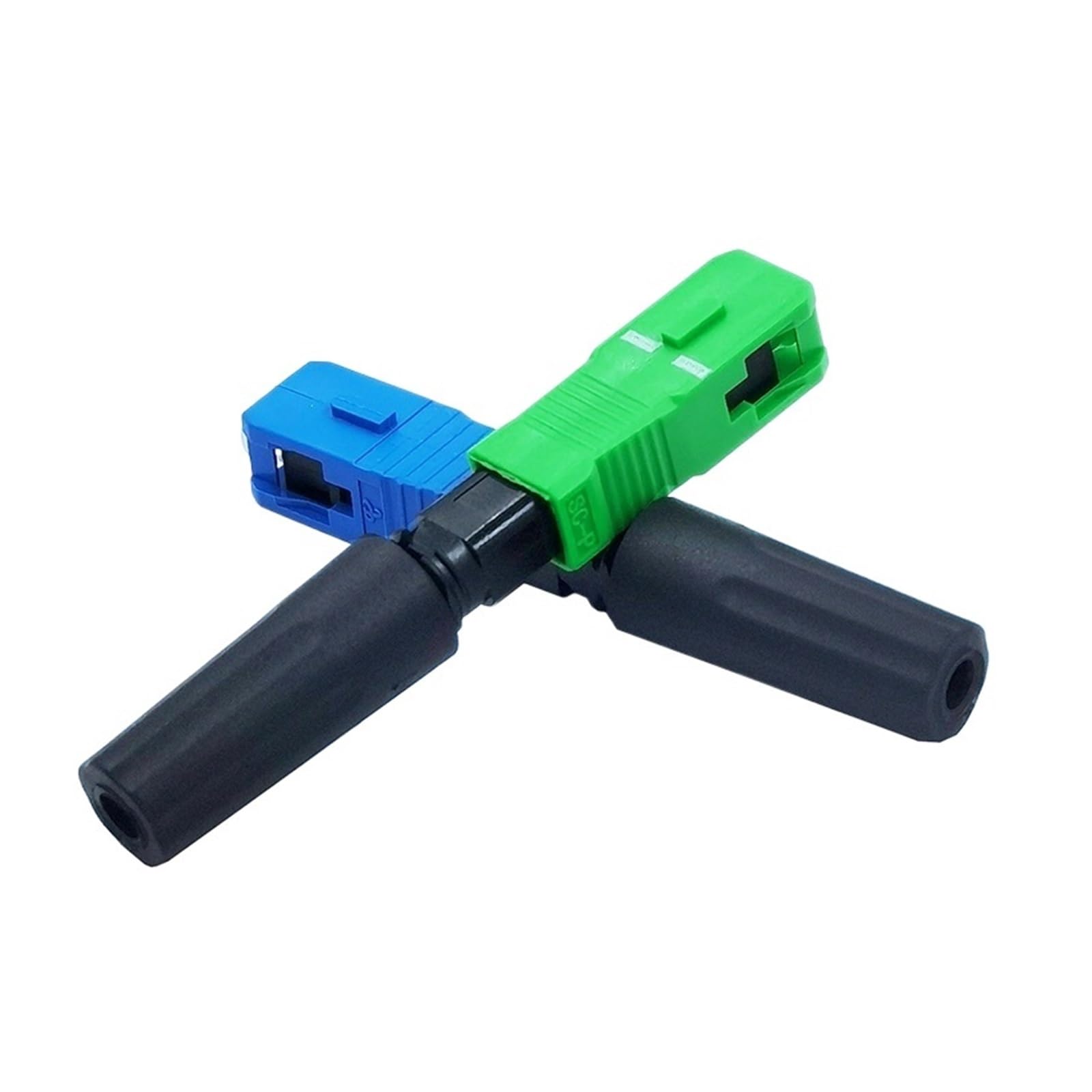 Épisseur de Fibre Optique Adaptateur Fibre Optique monomode SC FTTH Rapide APC UPC, Connexion à Froid, Assemblage sur site(50pcs SC UPC B)