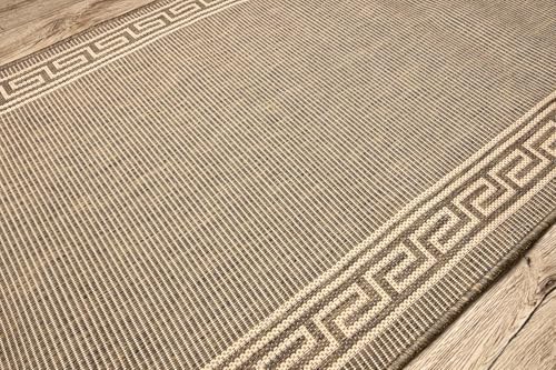 Tapis de couloir sisal Vision 20446 beige 80x1300 cm - 8