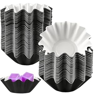 50 Pcs Wax melt Liners,Reusable Wax...