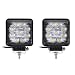 AV1 pro 2x 27w square Led Work Lights lamp tracktor truck suv atc off road fog spot light reverse