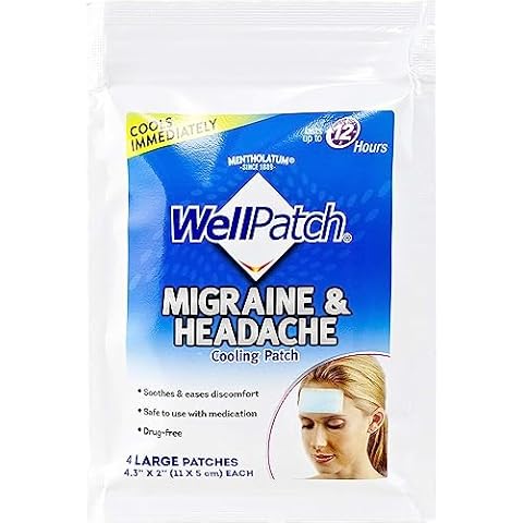 Well Patch Migraine Cooling Patch - 4 ea., Pack of 3 Cover
