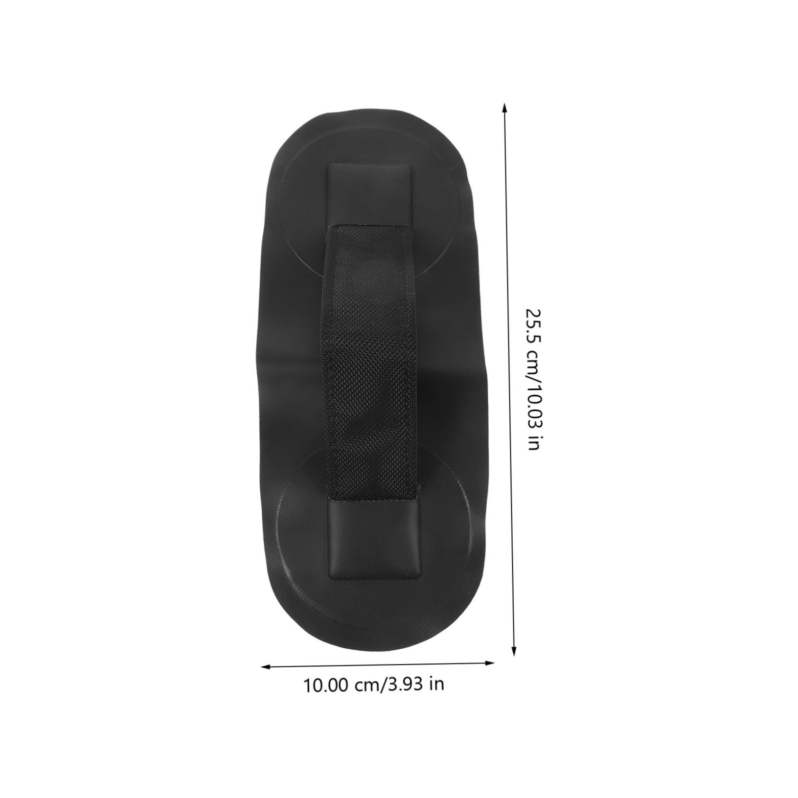 UPKOCH Bootsgriff handhaben Schlüssel Kajak-Must-Haves für Bootfahren Kanuzubehör Kanuboot Griff Kanu Paddelgriff Outdoor-Kajakgriff Kajak Teile Marine-Haltegriff Nylon Schwarz