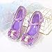 BFOEL Girls Adorable Sparkle Princess Dress Shoes Belle Shoes (11M Little Kid,purple30)