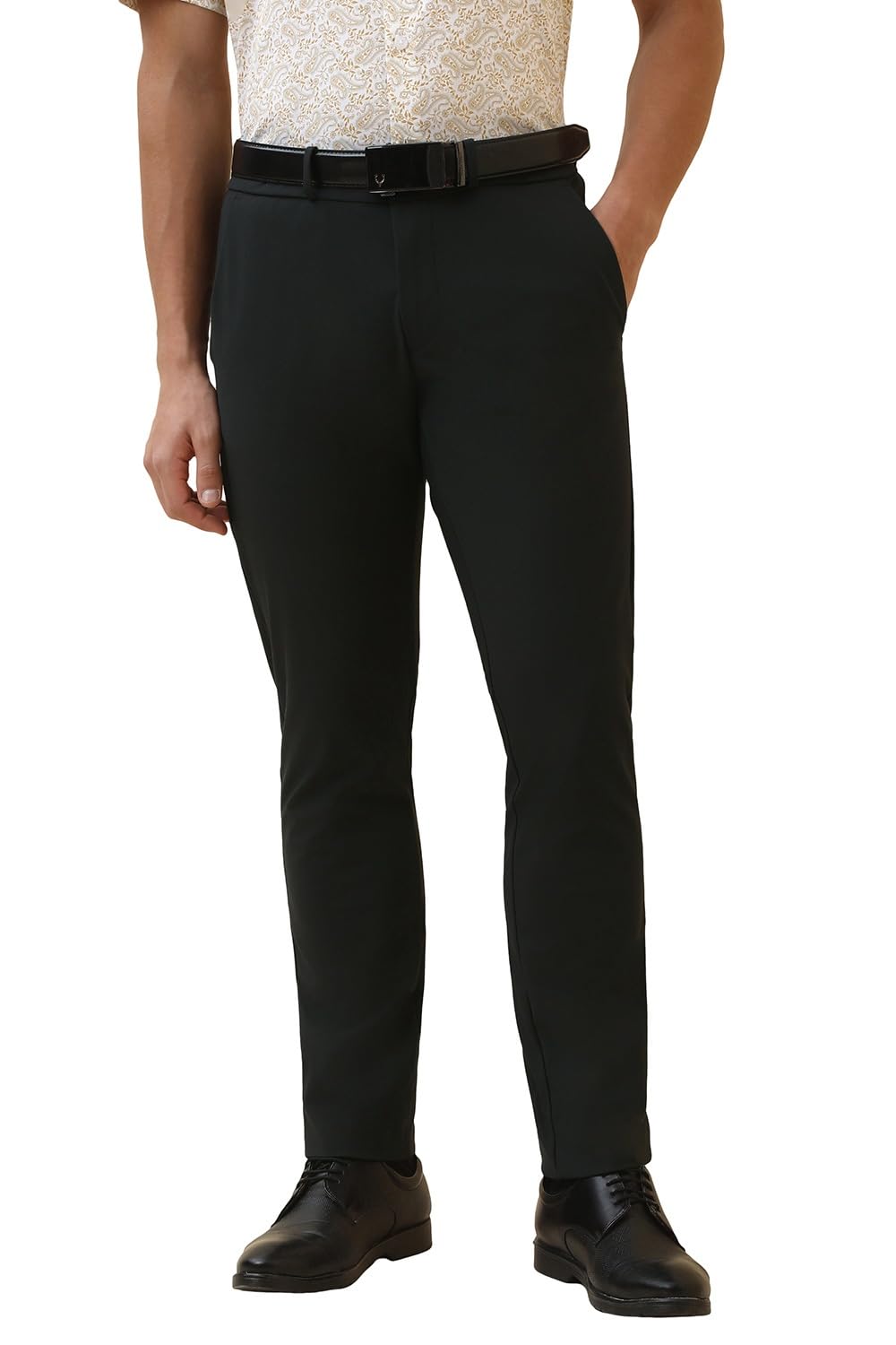 allen solly Men's Slim Work Utility Pants-picture-28