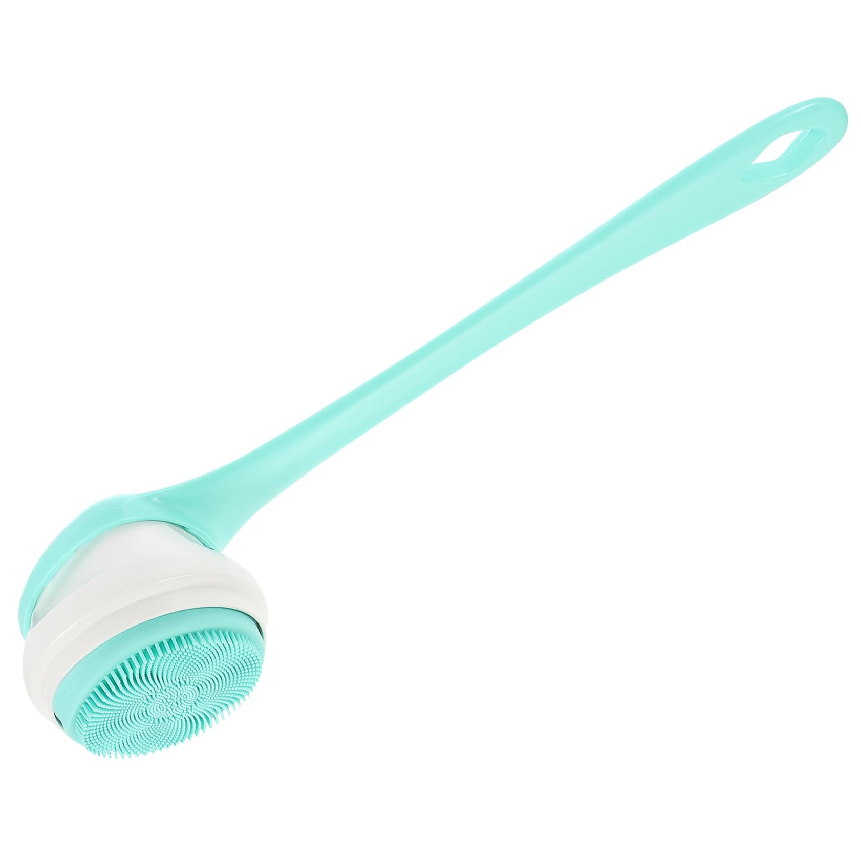 Cepillo De Baño Eléctrico Cepillo Corporal De Silicona Para Ducha Exfoliante Corporal Reutilizable Para Limpieza De Espalda Baño o Ducha