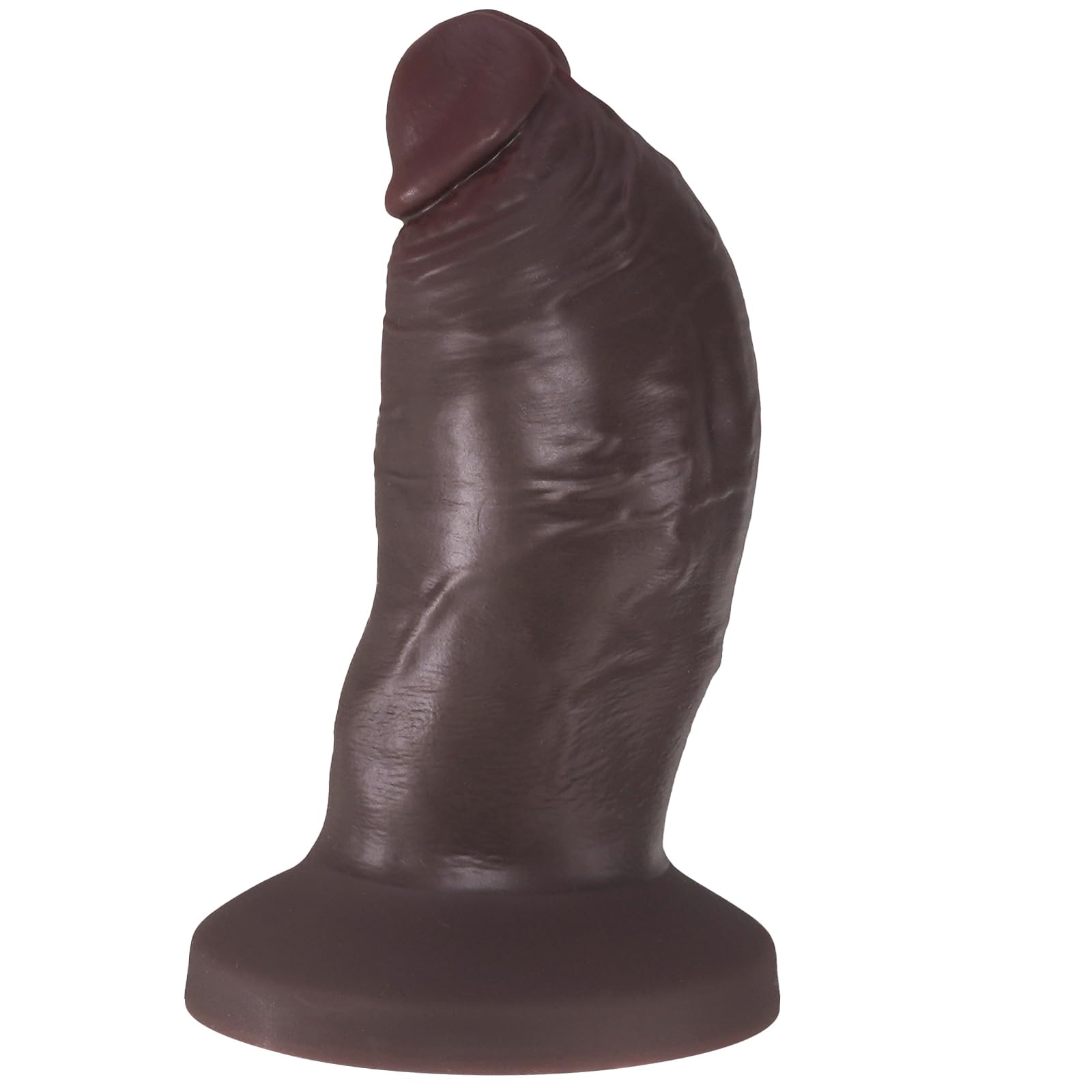 20 * 8,8 cm Dildo Realistico, Enorme Dildo in Silicone con Ventosa, Dilatatore per Punto G e Prostata, Plug Anale di Grande Diametro, Giocattolo Sessuale Per Uomini e Donne Esperti (Dark Brown)