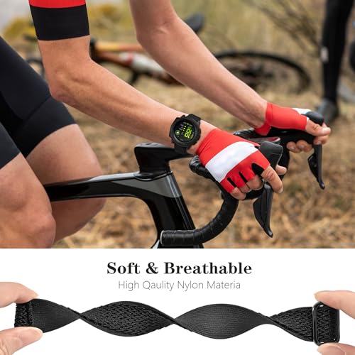 Set de 3 correas deportivas de nylon para Garmin Instinct 22mm miniatura 5