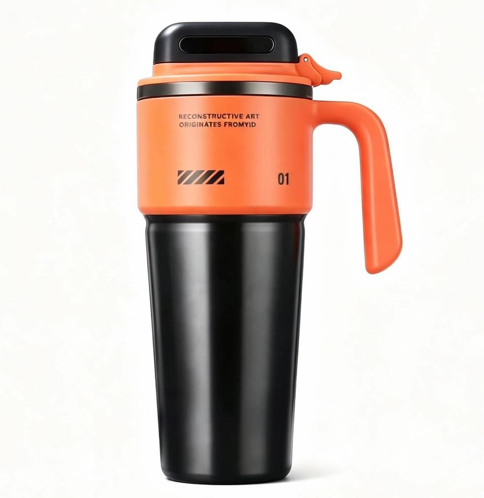 YDSTNiu 1PCS Car-friendly thermal mug for VW T-ROC TROC 2018-2022,
