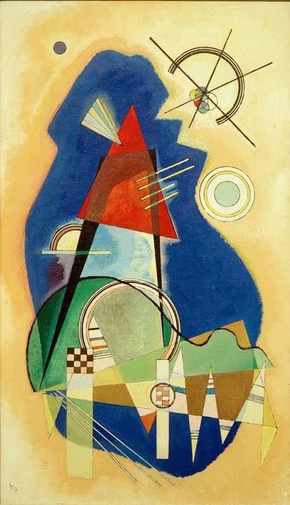 Art Reproduction Wassily Kandinsky Toile Canvas Décoration Premium