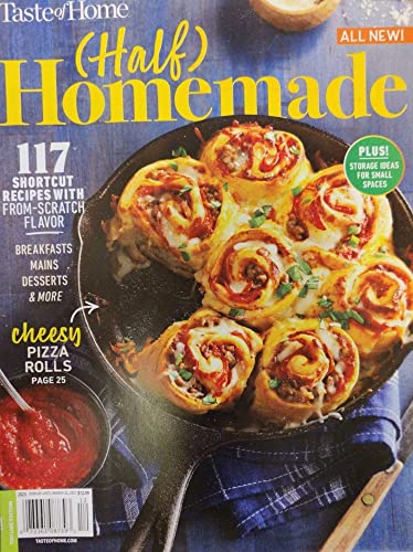 Taste Of Home Half Homemade Magazine Issue 2023 Cheesy