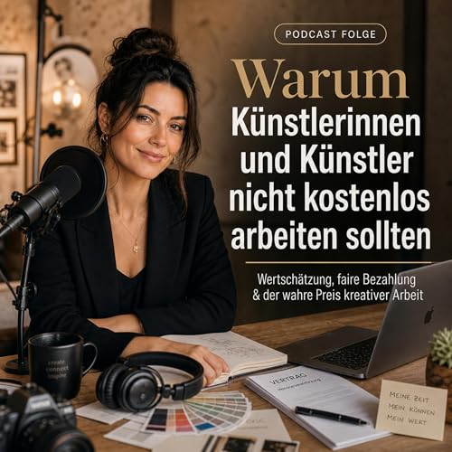 Warum K&uuml;nstlerinnen und K&uuml;nstler nicht kostenlos arbeiten sollten: Wertsch&auml;tzung, faire Bezahlung und der wahre Preis kreativer Arbeit